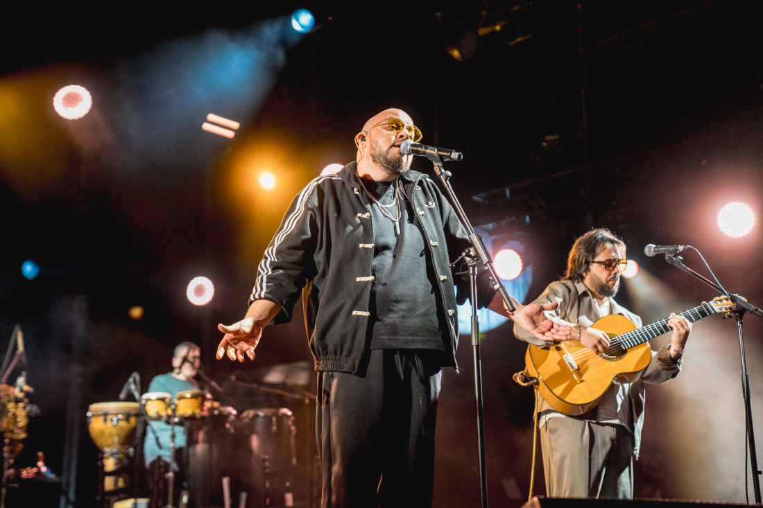 Un momento del concierto