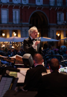 presentación de Cientos de personas disfrutan del concierto de la Banda Sinfónica Municipal dedicado a Madrid